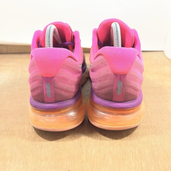 Nike Air Max 2017 Shoes Womens Size 9 Purple Pink Orange Running 849560-502 - Picture 4 of 9